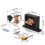 Adjustable Dowel Jig With Carbide Inserts 8-20mm Hole Specifications Compact Lightweight 2