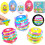 4-Pack Light-Up Spinning Singing Tops for Easter Baskets, Compatible with Easter Eggs & Goodie Bags 1