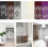 Triani string door privacy lace curtain black 100x200cm 7