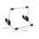 1Pack Adjustable Tablet Holder Silver Rectangular Stand for Desk and Household Use 11.8x5.9in 2