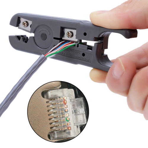 Lightweight Wire Cutter for Round and Flat Wire, 1