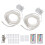 2pcs Waterproof Trampoline LED Light 16 Colors 3m with Remote 2
