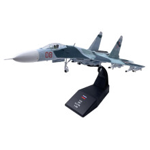 1: 100F18Hornet Gegoten modelvliegtuig Speelgoed Collectie Cadeau, een Su-27, 22x14,7x5,9cm