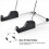 1Pack Adjustable Tablet Holder Silver Rectangular Stand for Desk and Household Use 11.8x5.9in 6