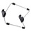 1Pack Adjustable Tablet Holder Silver Rectangular Stand for Desk and Household Use 11.8x5.9in 7