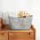 Stackable Plastic Storage Baskets – Portable Pantry Organizer for Laundry, Bath, Bedroom, Kitchen, Under Sink & Shelves 2