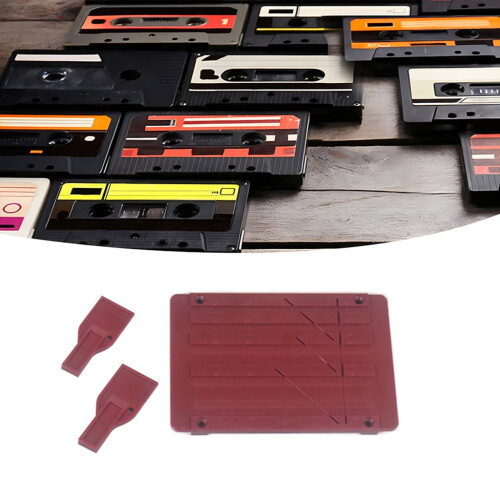 Cassette Tape Repair Splicing Set with Two Fixers 1
