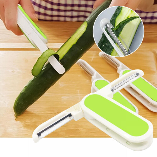 Vegetable Peeler, Fruit Grater Vegetable Washer, Multifunctional Vegetable and Fruit Cleaning Tool 1
