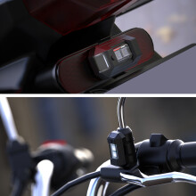 Motorcycle LED Anti-collision Warning Light 7 Colors Strobe Flashing Night Safety Tool