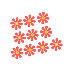 10 stuks kolibrie-bloemenvoederbakjes, vervangingsonderdelen, voederopeningdecoratie voor de achtertuin, tuin, vogelliefhebbers