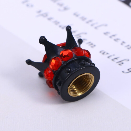 4Pcs Plastic Valve Cap For Tire Valve Covers Black Dustproof Shape 2