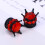 4Pcs Plastic Valve Cap For Tire Valve Covers Black Dustproof Shape 4