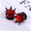 4Pcs Plastic Valve Cap For Tire Valve Covers Black Dustproof Shape 5