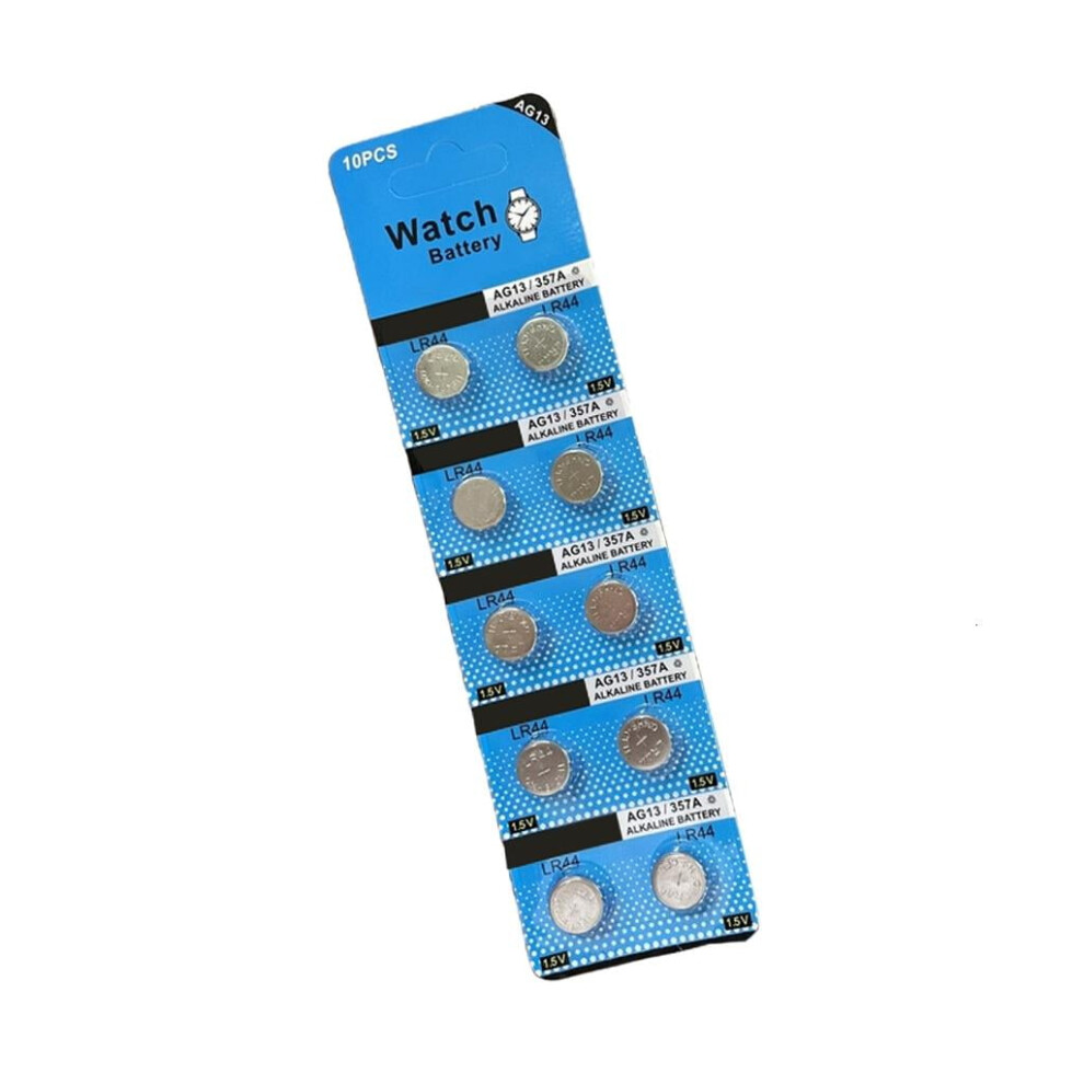 Lr44 Ag13 Button Cell Batteries 1.5V 10 Pieces 9426043702496