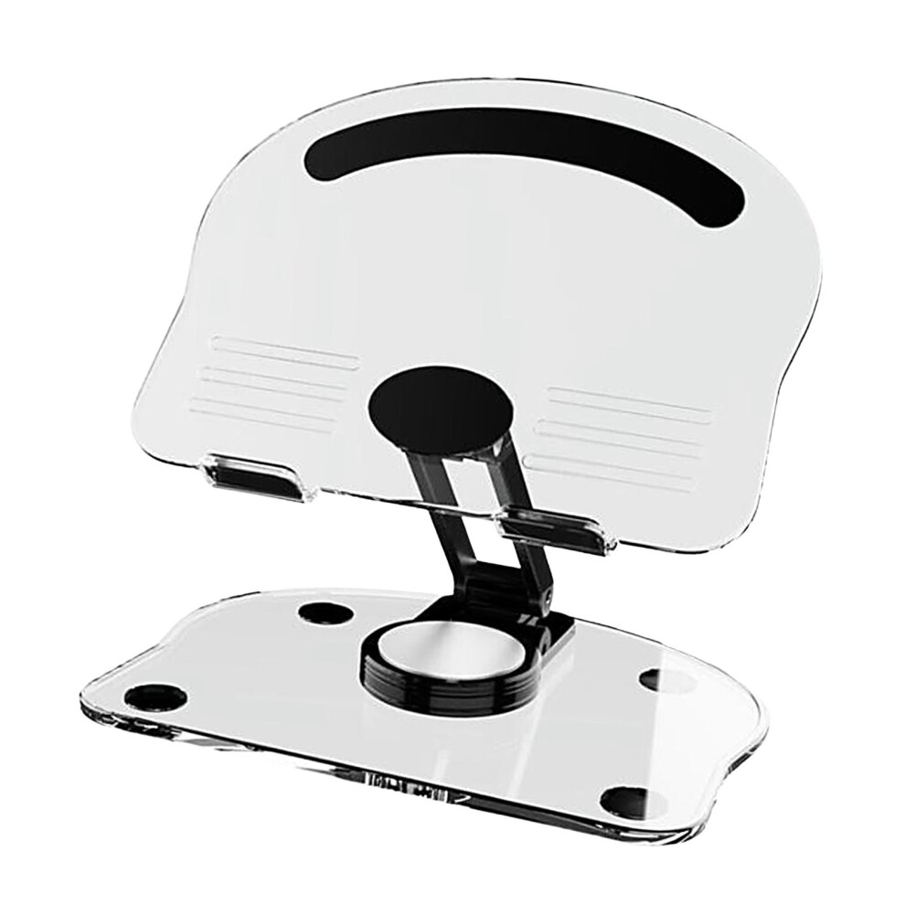 Tablet Stand Swivel Tablet Stand Desk Foldable Portable With 360 Rotating Base Support Stand Tablet Holder For Smartphones Electronic Device Black 9405492487871