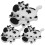 Tennis Dampeners Cow Shape Creative Design for Shock Absorption 6Pcs 4