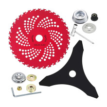 9" 36-Zahn-Freischneiderklinge aus Aluminiumlegierung, universelles Trimmer-Ersatzset – Hochleistungs-Verschleißschutzscheibe