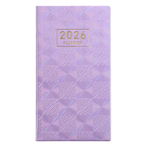 Daily Plan Notebook Blue 1 Book 2026
