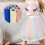 Rainbow Glitter Tulle Rolls Assorted Colors 12 PCS 1
