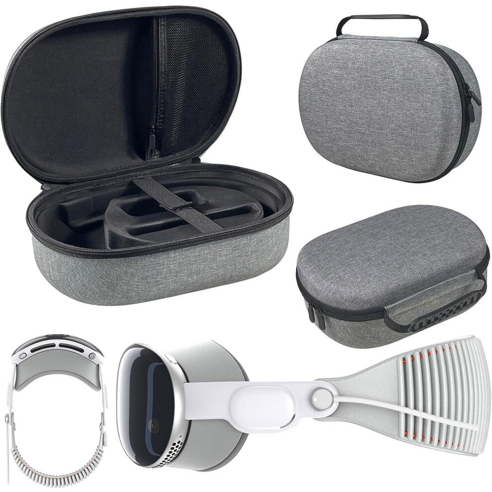 Hard Carrying Case Compatible With Apple Vision Pro Â Anti-Fall, Waterproof, Portable Travel Storage For Vr Headset & Accessories 9132278101187