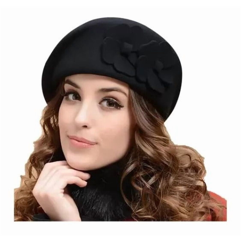 Women's Hat French Beret Pillbox