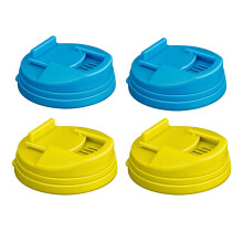 Bouchon réutilisable, couvercle hermétique pour bouteilles de boissons, compatible avec les bouteilles de soda, de jus et d'eau, pour une