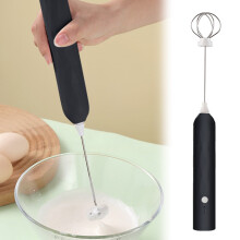 Mini Hand Mixer with Retractable Cord, Stainless Steel, Heart-Shaped, Compatible with 450W Models