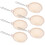 Beige Flannel Coffee Filter Bags Reusable 6 Pack 1