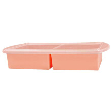 Contenitore grande in silicone con coperchio per conservare alimenti e zuppe.