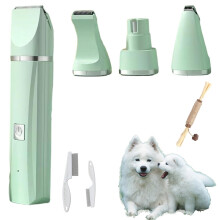 Lettuce Pets Dog Grooming Kit with 4 Blades Cordless USB
