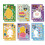 Easter Sticker Sheets Bunny Chick Designs 15x21cm 12 18 24 1