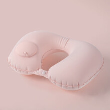 Cuscino gonfiabile estivo a forma di U, portatile da viaggio.