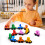 Mini 12Section Magnetic Digital Mini Train, Building Car,KIDS Toy Assembly 6