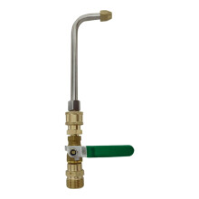 High Pressure Power Washer Accessories Attachment Watering Sprayer Cleaning Tool for Home Car Washing Gutter Garden Yard 23.5cm 90degree M22