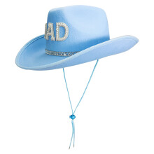 Western cowboyhatt for menn og kvinner, justerbar passform