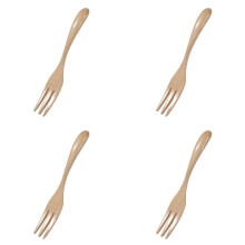 Wooden Fork Set – Kitchen Cooking, Tasting, Carving, Grilling Utensils for Desserts & Salad – 1-6 PCS, Household Gift – Compatible with All