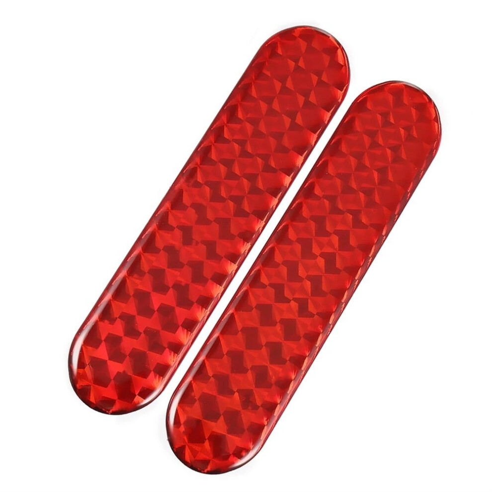 2 Universal- Auto Car Door Open Sticker Reflective Tape Safety Warning- Decal Can Reflect In The And At Night Car Sticker Dark 9401284818731