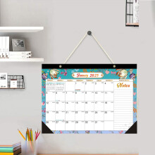 2025 Desk Calendar - 12x17 Inches, Jan-Dec, Large Ruled Blocks for Planning, Perfect for Home & Office Organization