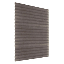 Pleated Window Shade Curtain – No-Drill Sunshade Blind for Bedroom, High Blackout Fabric, Custom Fit, Easy Install, Compatible with Most Windows
