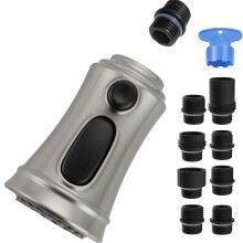 Kitchen Faucet Head Replacemet, Pull Down Sink Faucet Head Replacment, 3 Function Sink Faucet Sprayer Head