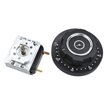 30/60/90/120min Microwave Oven Knob Timer Switch with Bell Mechanical AC250V 16A