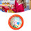 Wave Bead Ocean Drum 10.0in Orange Plastic 1