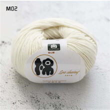 hand knitting yarn Cotton-padded Baby Wool Cotton Hand-woven Coat In The Thick Baby Cotton 2PCS