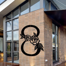 Black Wall Decor Metal wall art deco creative interior decoration wrought iron silhouette