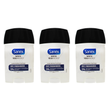 3 x 50ml Sanex Men Skin Protect Dry Freshness Deodorant Stick