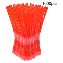 1000pc Disposable Straight Straws for Juice Beverage Bulk Party Supplies 10Inch Length Handmade Flower Making DIY Colored Straw Smooth Drinking Tubes