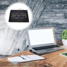 FRCOLOR Fan Cooler Laptop Cooling Base Noise-free Stand Adjustable