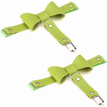 Women Butterfly Knot Garter Belt Punk Gothic Leg Harness Garters Anti-Slip Clips Elastic Thigh Ring Garter Adjustable