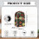 Hand Strap Dust Cover Multifunctional Polyester for Home Kitchen, Hummingbird and Rose 6