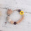 Flower Pacifier Clip Silicone Bead Chewable Teether for 3
